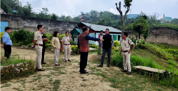 NSHRC during the visit to District Jail Mokokchung