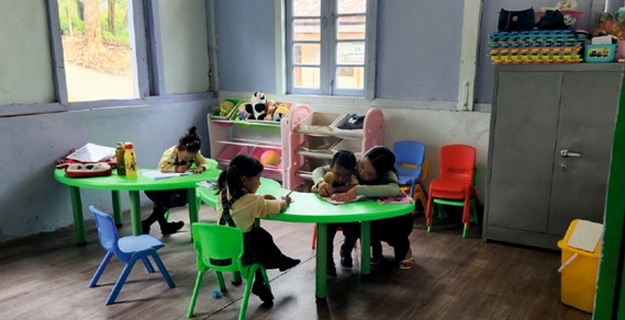 Pre-School at Kubolong run by Student's Union